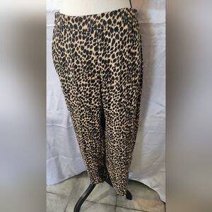 J. Crew Leopard Print Ankle Pants